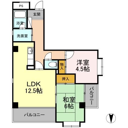 メゾン・ド・ジョワの間取り