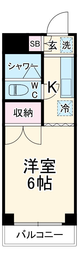 恵マンションの間取り