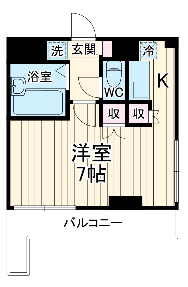 ベルコートＷＥＳＴの間取り