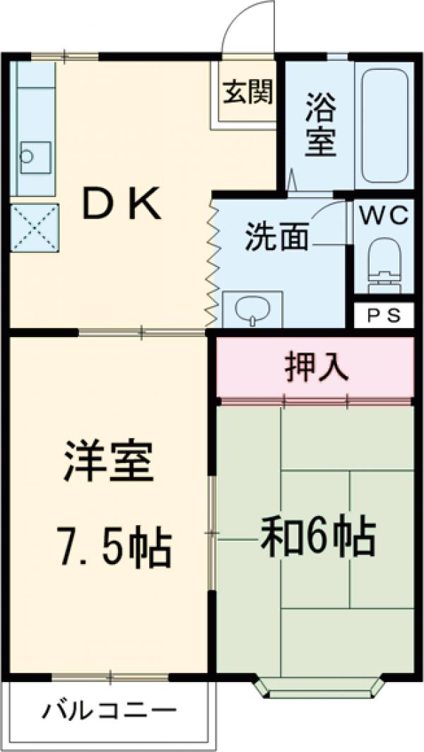 悠遊館の間取り