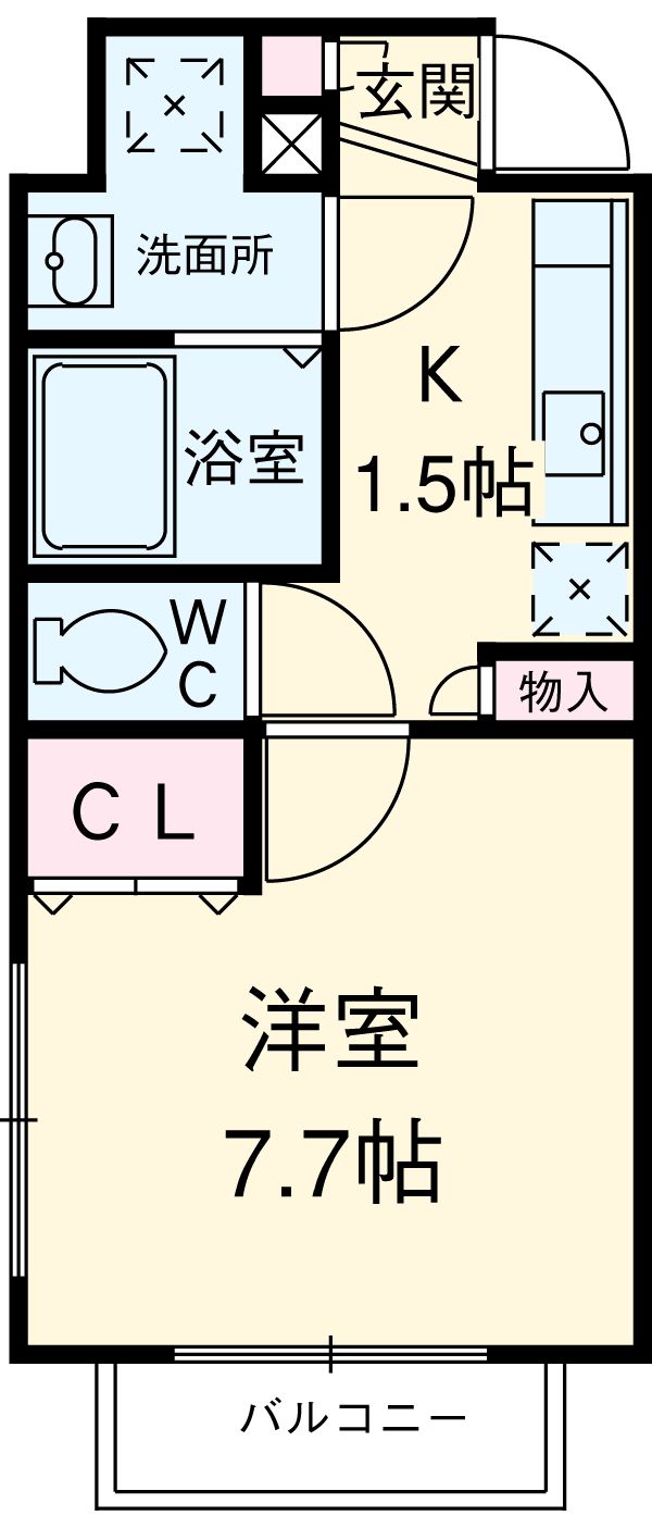 T-rootの間取り