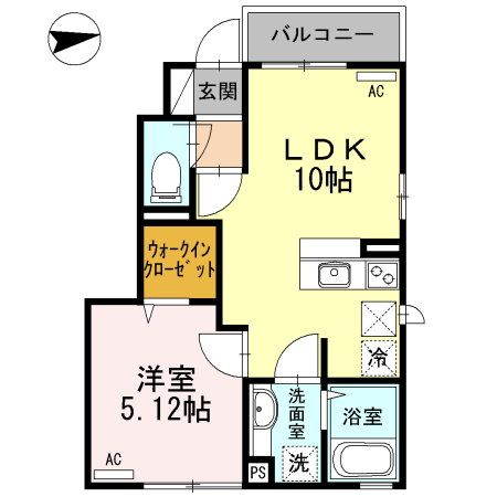 アケボノⅦの間取り