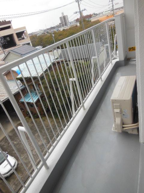 12/25 バルコニー