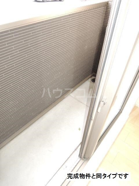 12/25 バルコニー