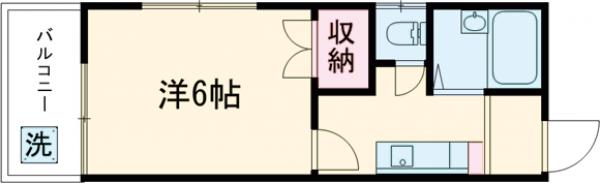 コーポニューリバー７の間取り