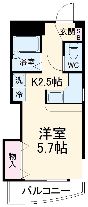 レ・ゾワゾーの間取り