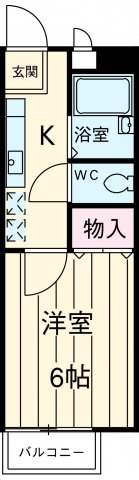 パナメント多摩Ⅲの間取り
