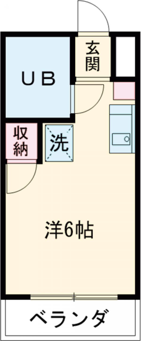 立川プラザーの間取り