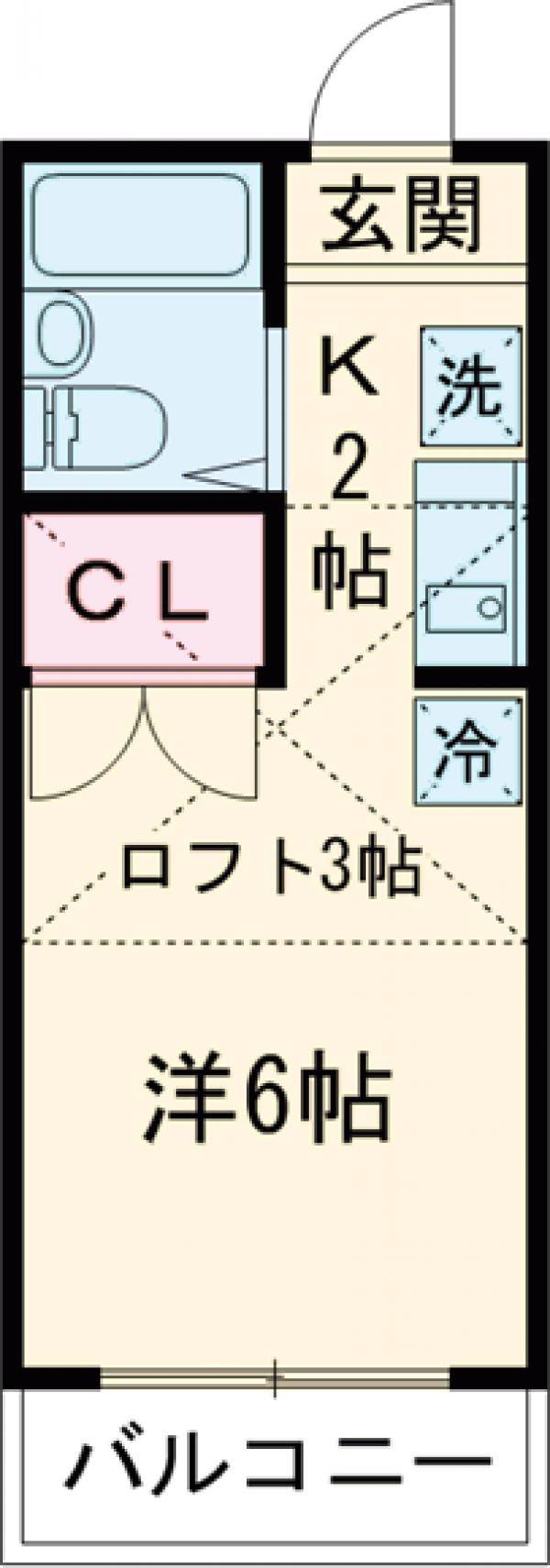 コーポエクセルの間取り