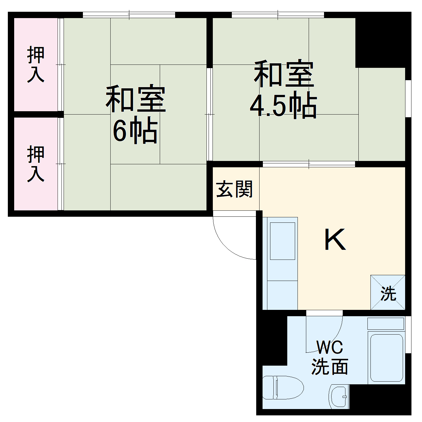 豊橋商事第2ビルの間取り