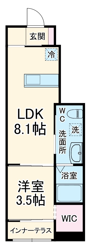ルアナの間取り