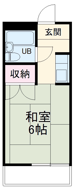 ハイシティ南松山の間取り