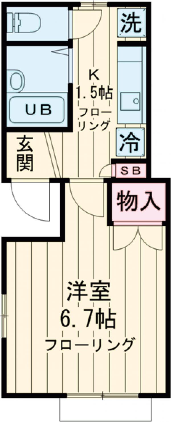 フレンドリーコートの間取り