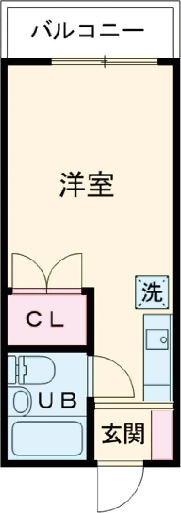 クレセントハイムの間取り