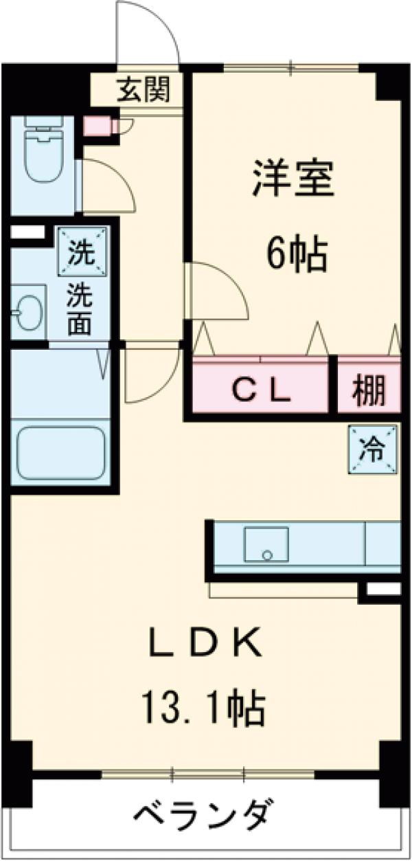 アルコバレーノの間取り