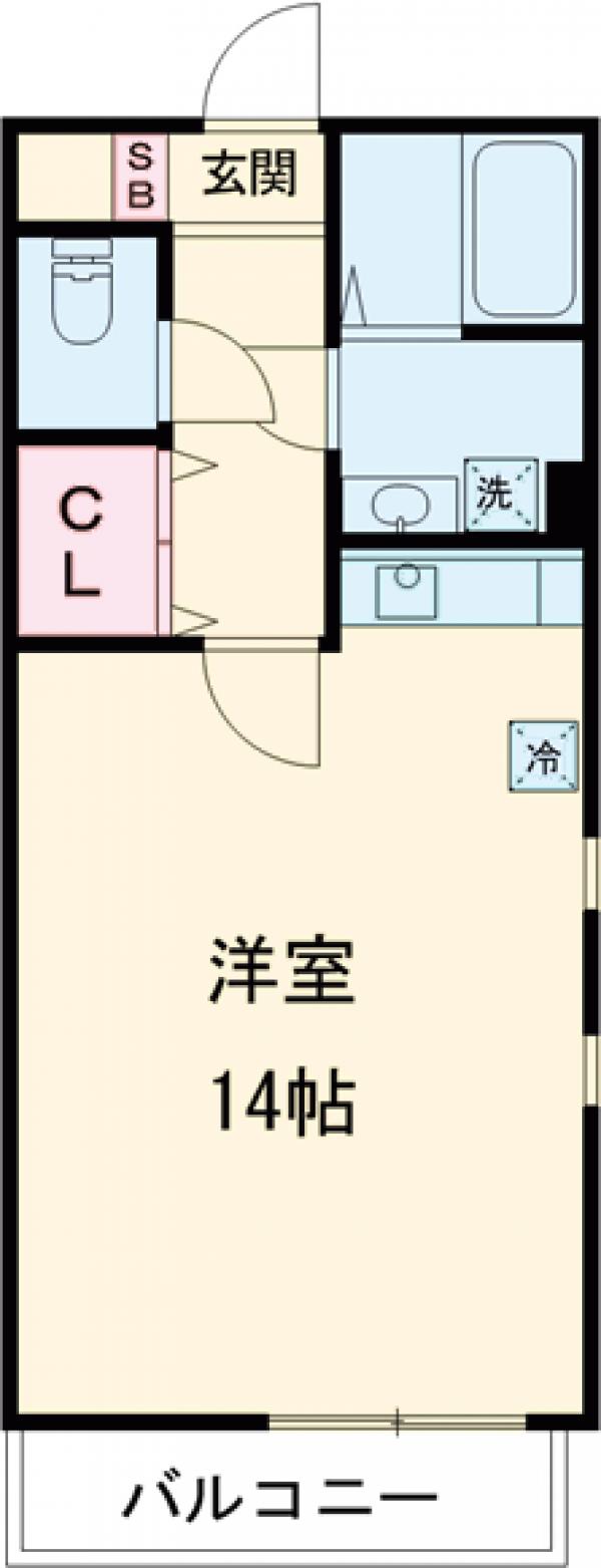 チェリーコートつつじヶ丘の間取り