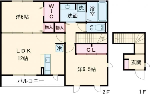 グラシアの間取り