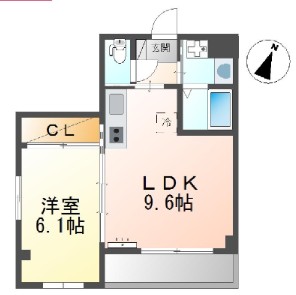 レゼール二子玉川の間取り