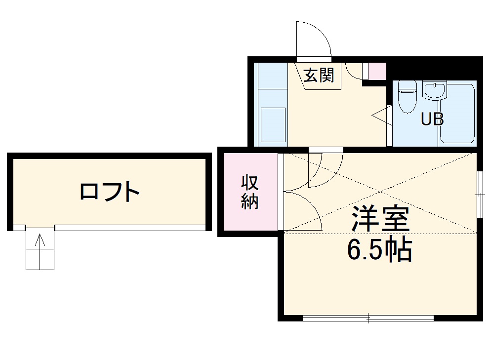 ユトリロ宮下町の間取り