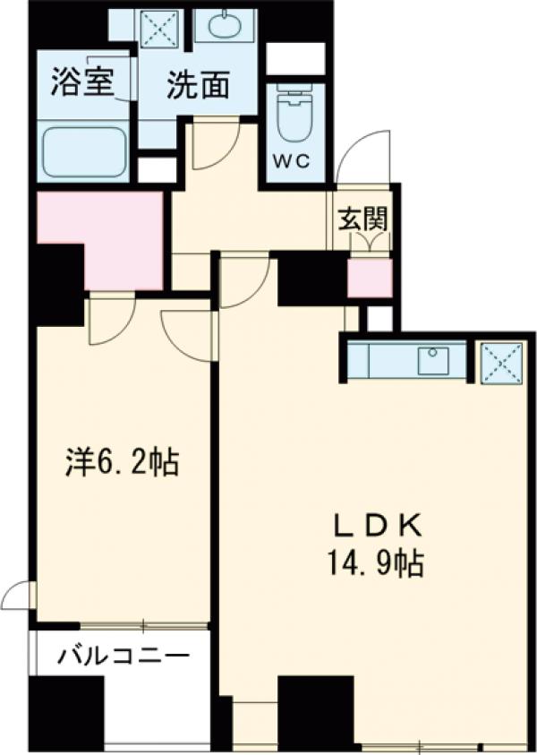 アークコート曳舟の間取り
