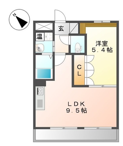 ディア・ベルジュの間取り