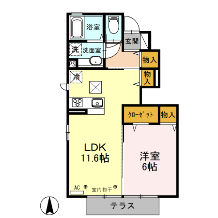 ヴェルデの間取り