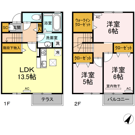 i-village IIの間取り