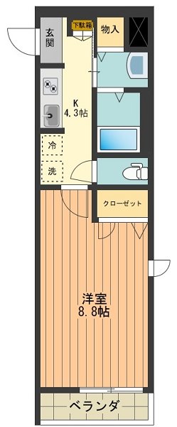 プラナスノーブルの間取り