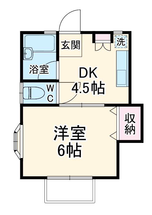 パレットの間取り