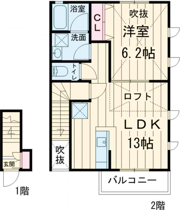 ガーデンテラスの間取り