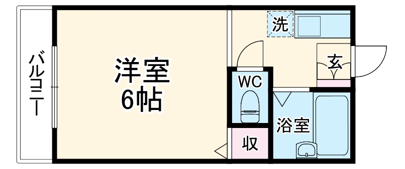 メゾン・ド・タガワの間取り
