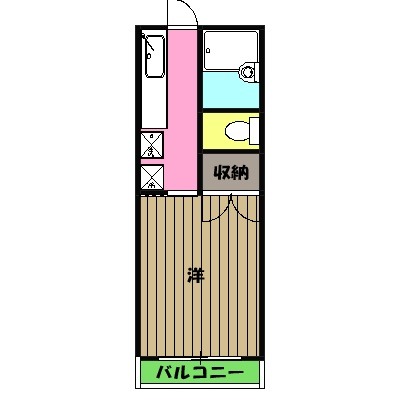 クレールハタノの間取り