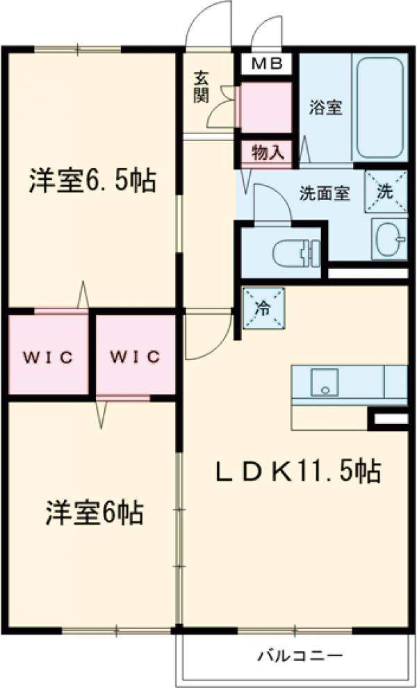 プリマベーラの間取り