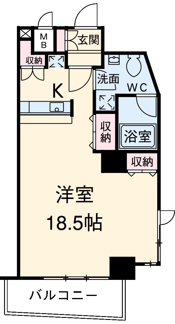 つつじケ丘エクセルハイツⅣの間取り