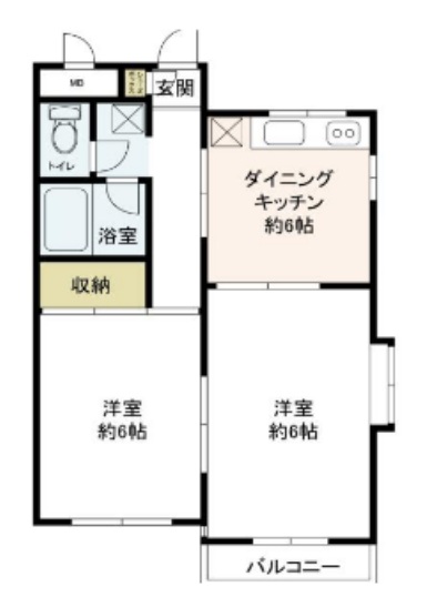 ユア南台の間取り