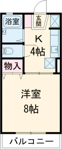 コスモスAの間取り