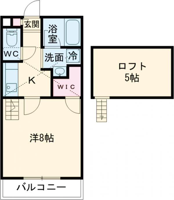 エトワール府中の間取り