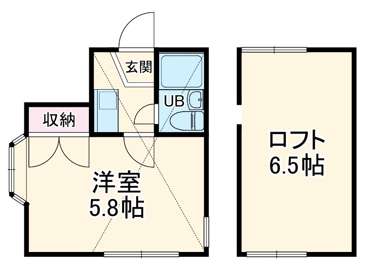 マインハイムⅡの間取り