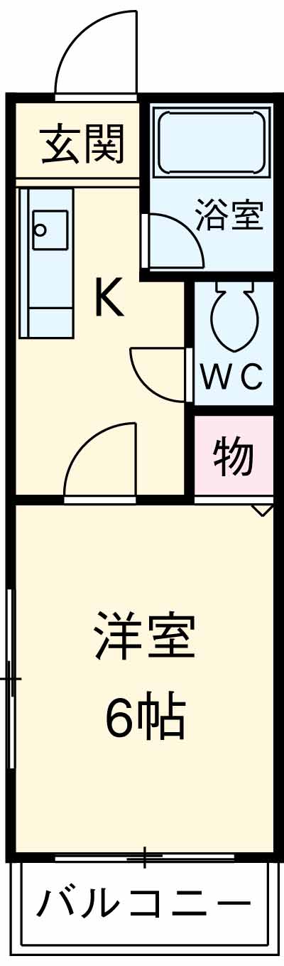 エリア・エヌの間取り