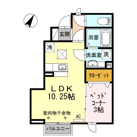 M.MANORⅡの間取り