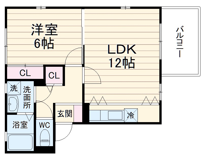 フローレス・アマポーラの間取り