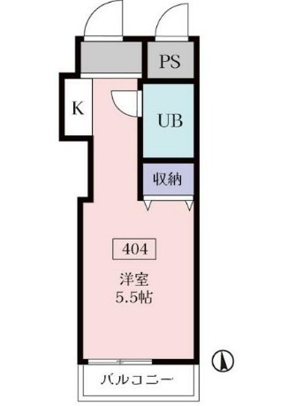 トップ東高円寺の間取り
