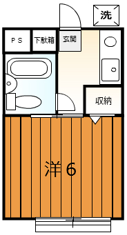 オオタビルの間取り