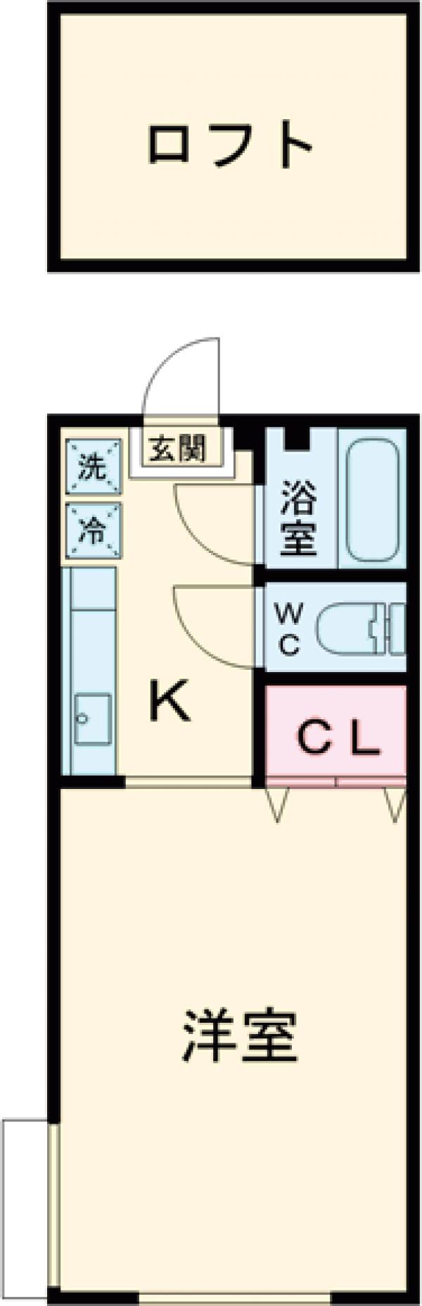 ルグラン立川の間取り