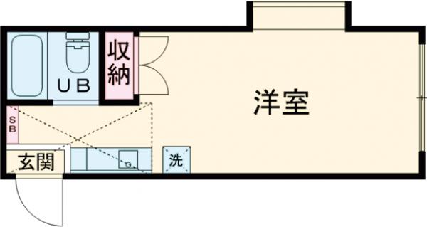 ハイム国領の間取り