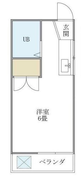 橘花荘の間取り