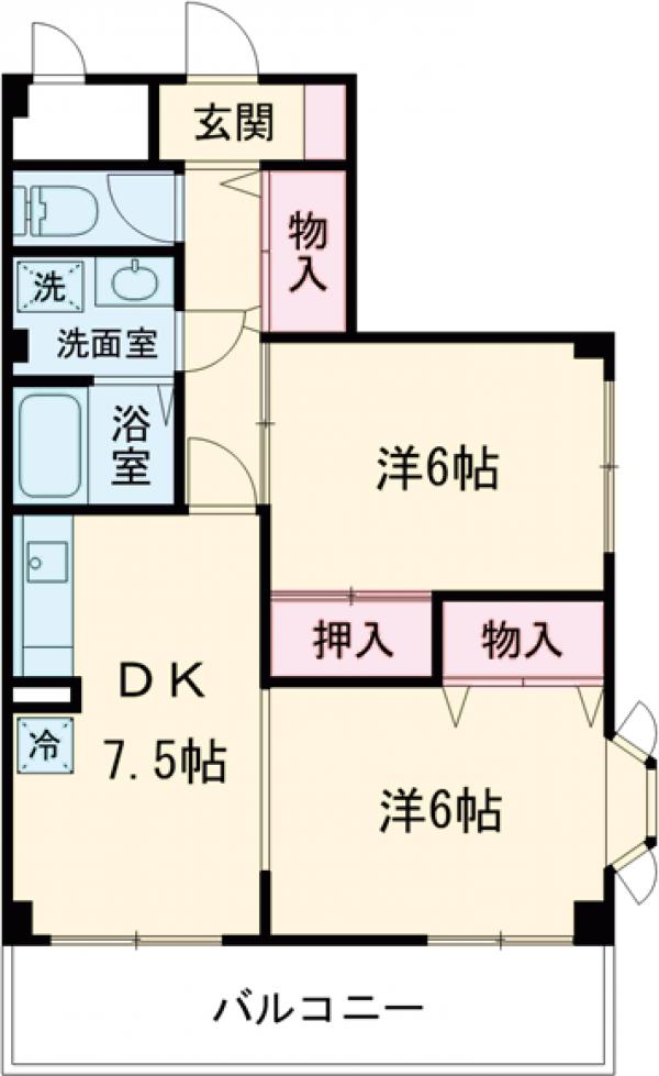 エクセル八雲台の間取り