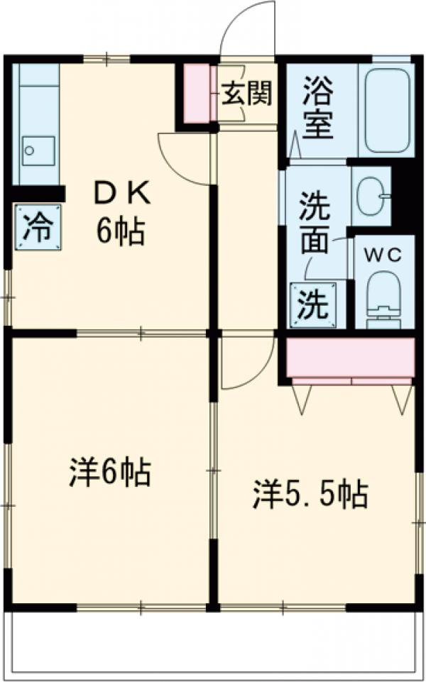 ハイムフラワーの間取り