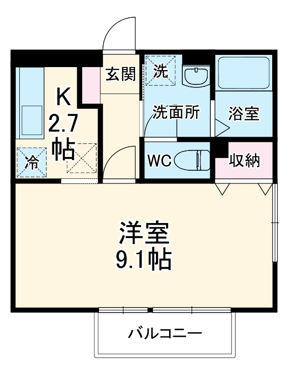 イーストウッドの間取り