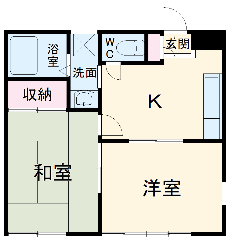 インブルーブHの間取り